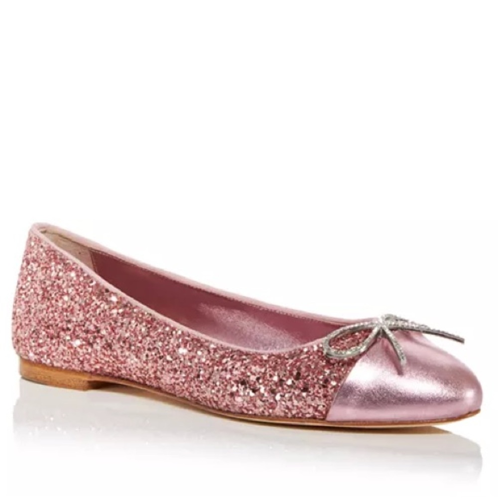 Sophia Webster| New In Box
Pirouette Bow Embellished Ballet Flats